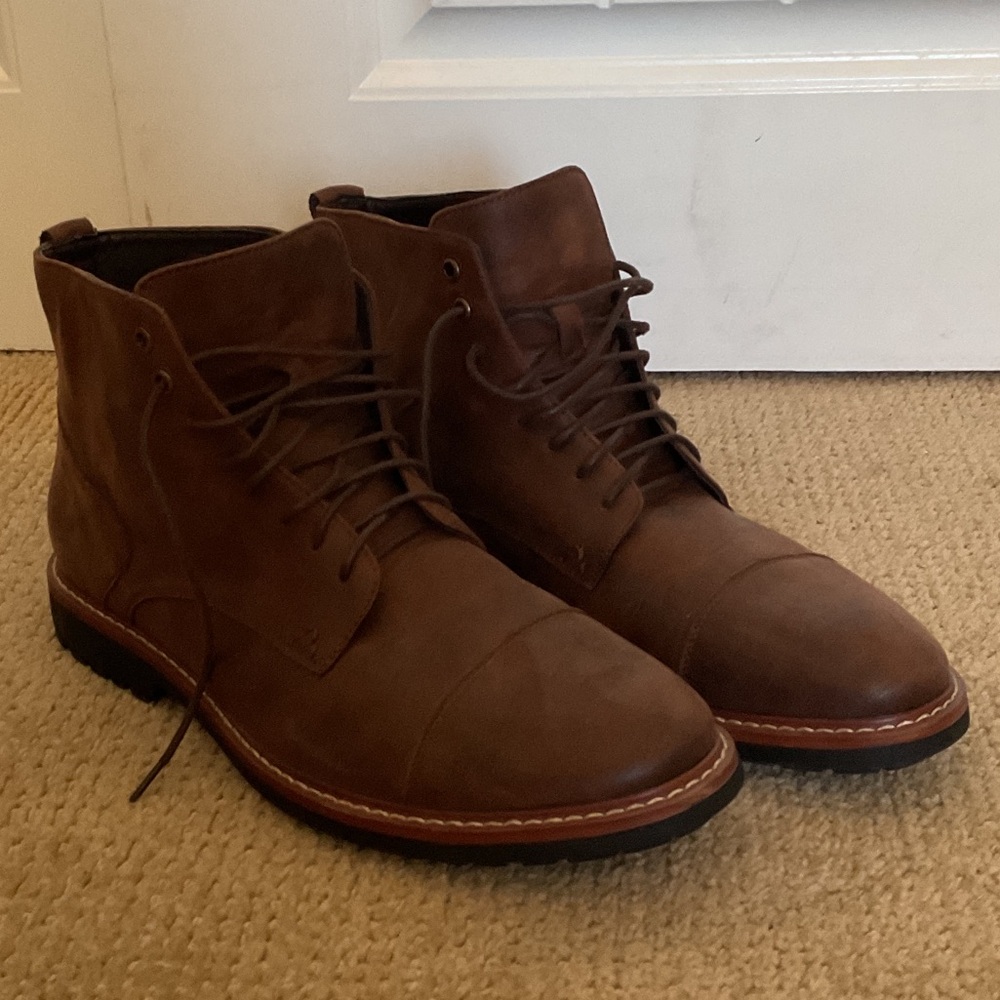 Nine West Men's Brown Tabias Boots